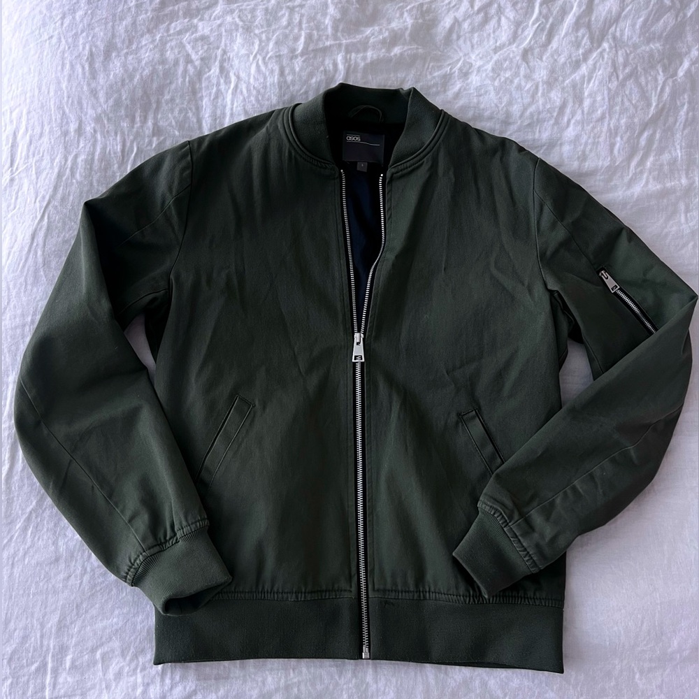 ASOS Green Bomber Jacket